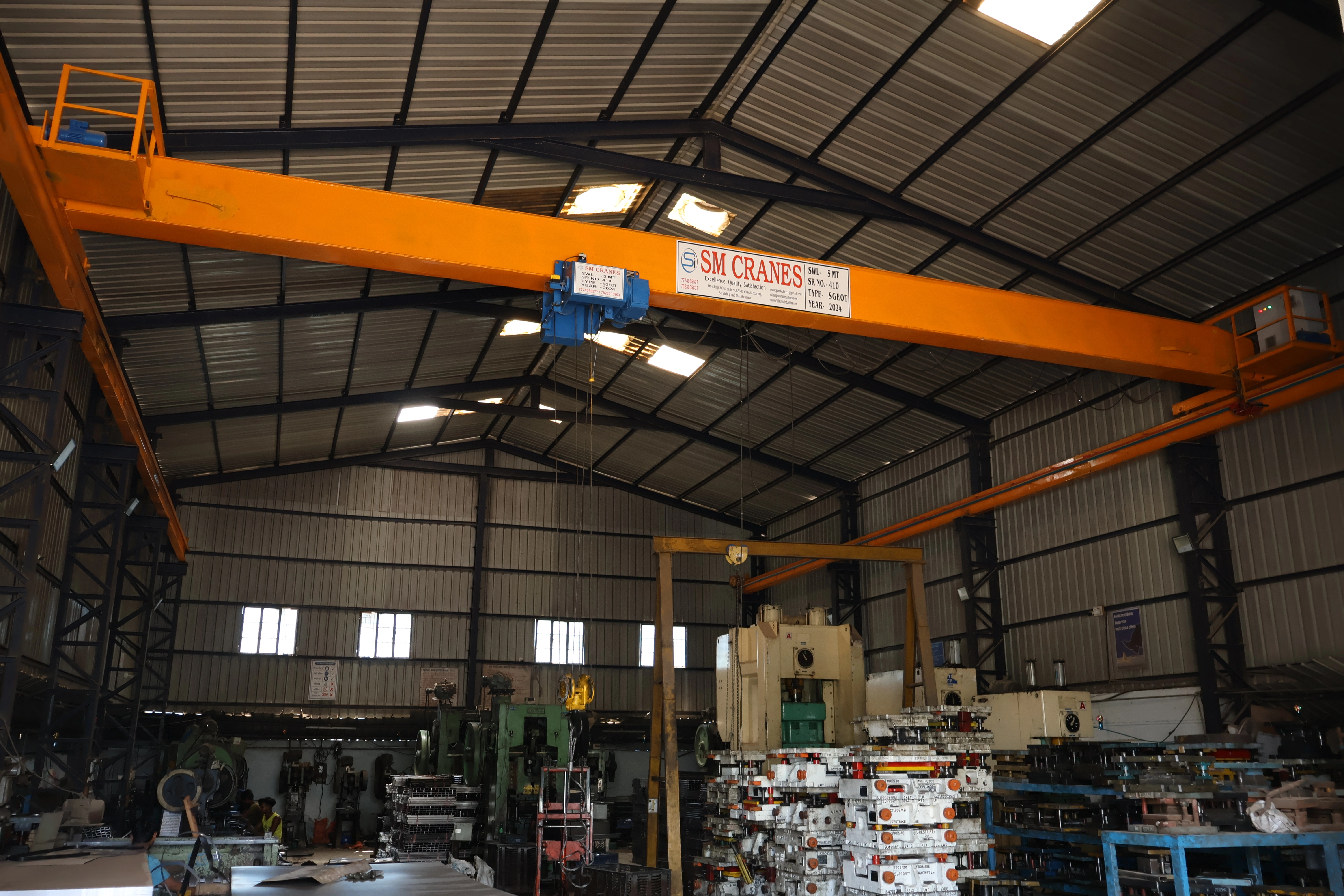Single Girder EOT Crane